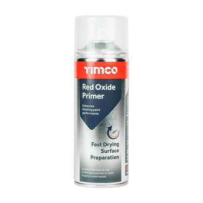 TIMCO Primer Red Oxide Red 380ml Pack 1.0