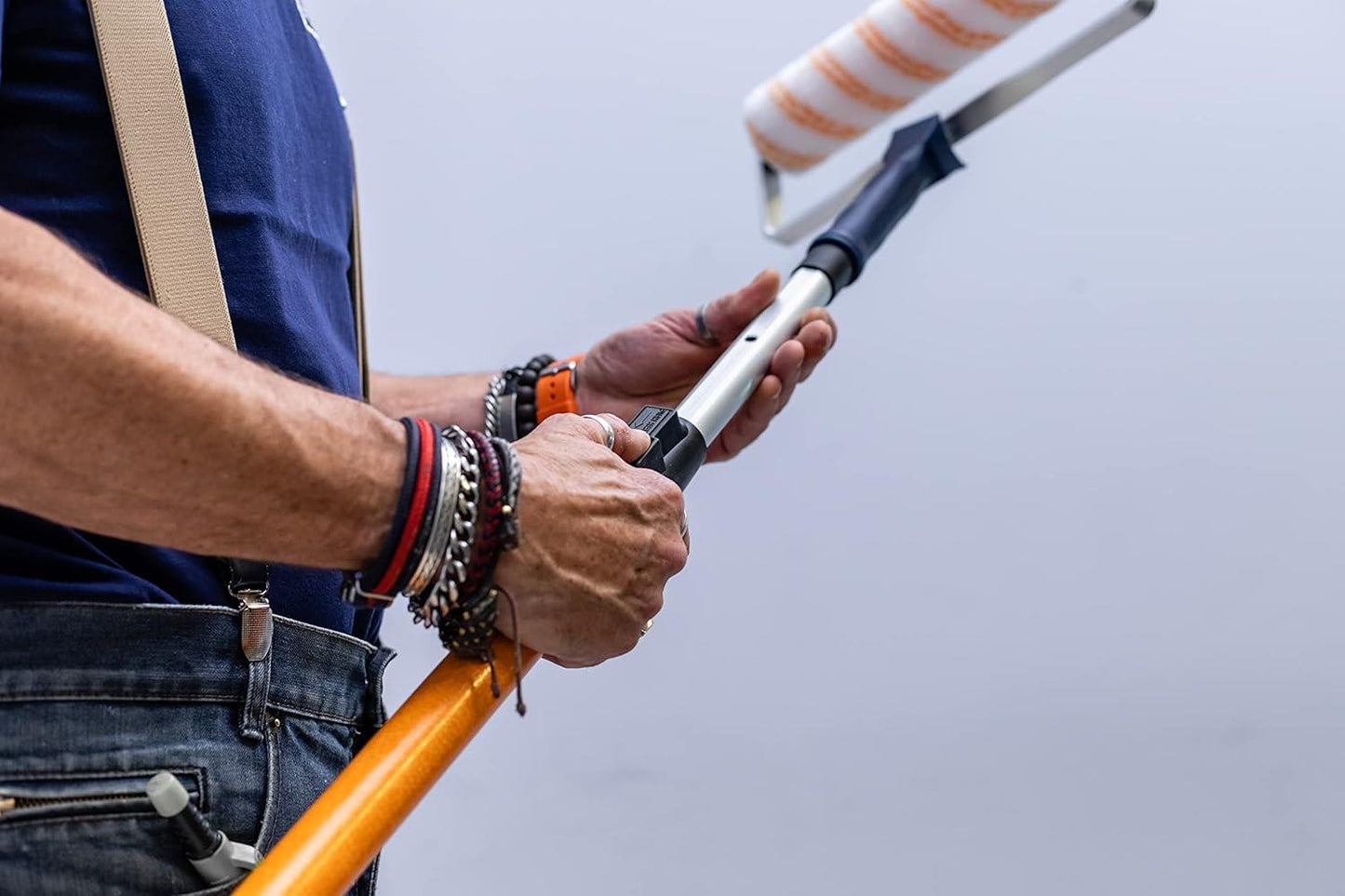 For The Trade Medium Extension Pole 1400-2400mm | Decorating Tools, Paint Brushes, Rollers & Accessories