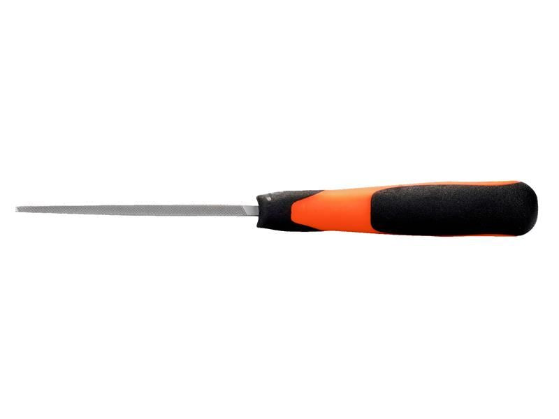 Bahco 1-160-08-2-2 Handled Square Second Cut File 1-160-08-2-2 200mm (8in)