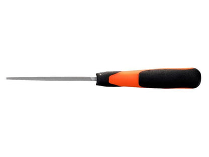 Bahco 1-160-08-2-2 Handled Square Second Cut File 1-160-08-2-2 200mm (8in)