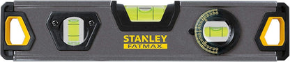 Stanley FatMax PRO Box Torpedo Level 230mm Magnetic Heavy Duty Spirit Level