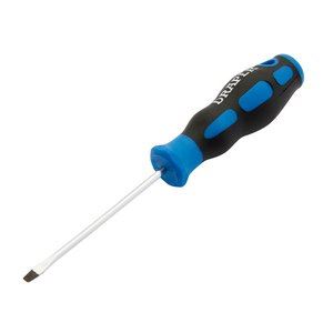 Draper 75 X 3.2MM PLAIN SLOT S/DRIVER 48919 Soft Grip Plain Slot Screwdrivers