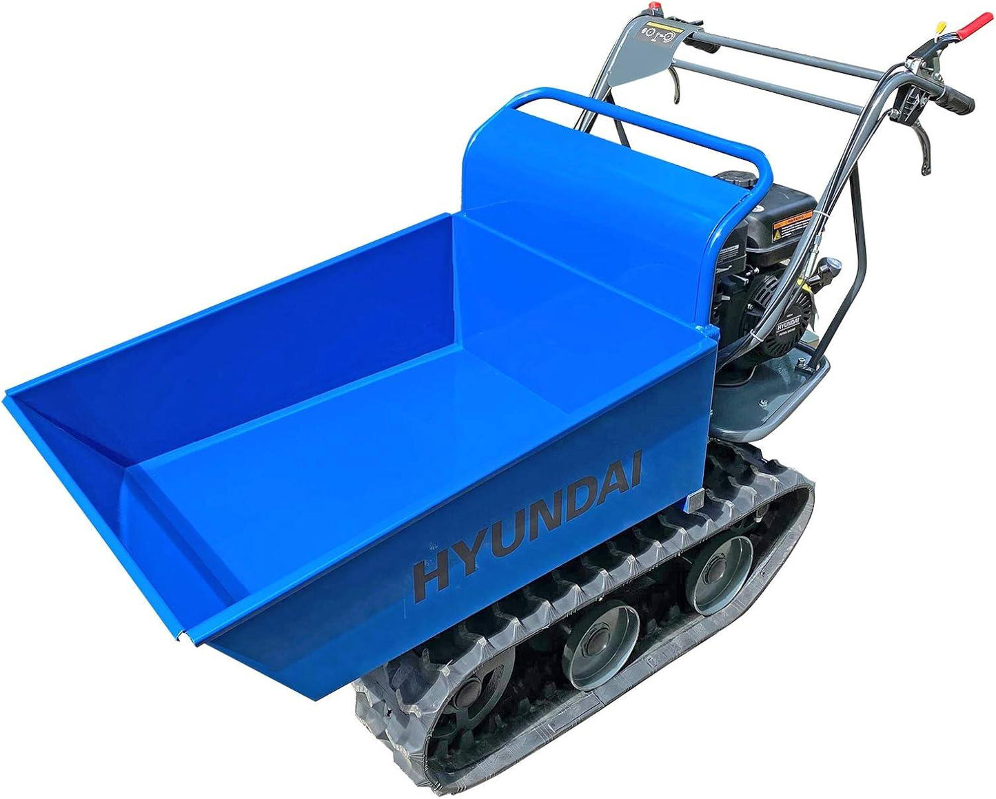 Hyundai 196cc Petrol 300kg Payload Tracked Mini Dumper / Power Barrow / Transporter | HYTD300