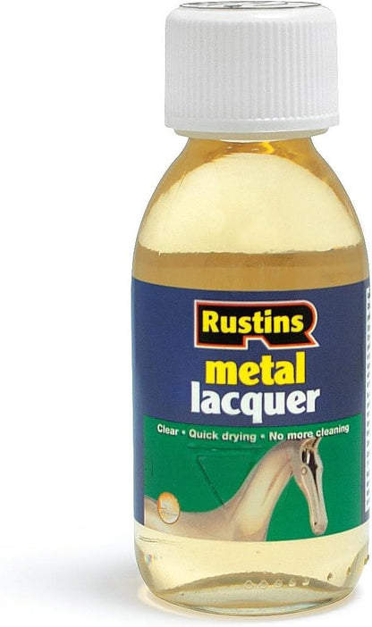 Rustins TRAL125 Metal Lacquer Clear 125ml