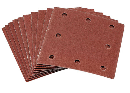 93518 Draper 1/4 Sanding Sheets, 105 x 115mm, 100 Grit APT258 Professional Trade DIY Workshop Garage Use