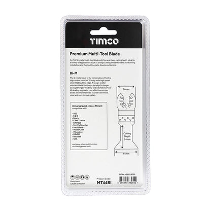 TIMCO Premium MTool Blade Straight 44mm Pack 1
