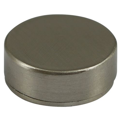 TIMCO Brass Screw Cap - Sat Nickel 18mm Pack 4