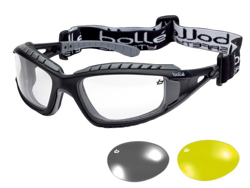 BolleSafety TRACPSI TRACKER PLATINUM� Safety Goggles Vented Clear