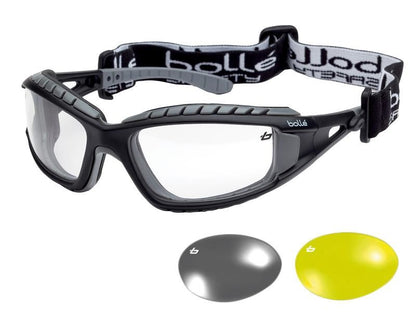 BolleSafety TRACPSI TRACKER PLATINUM� Safety Goggles Vented Clear
