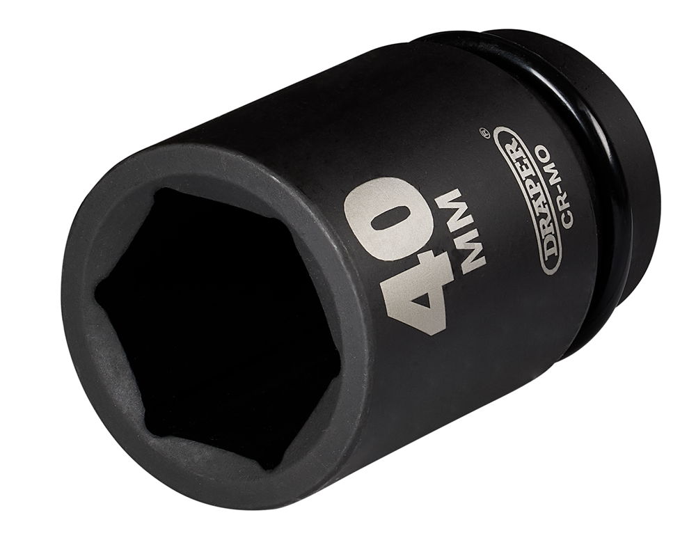 Draper 40MM IMP.DEEP SCKET 1DR 08511 HI-TORQÂ® Deep Impact Sockets, 1" Sq. Dr.