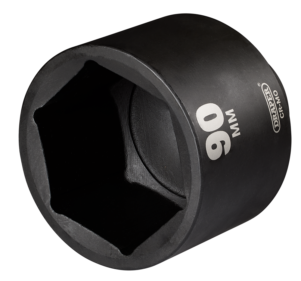 Draper 90MM IMP.DEEP SCKET 1DR 08527 HI-TORQÂ® Deep Impact Sockets, 1" Sq. Dr.