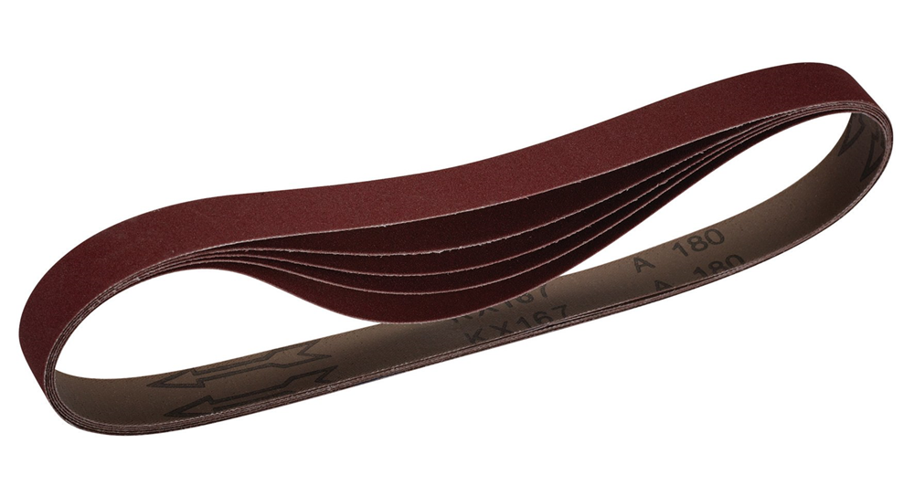Draper DETAIL SANDING SHEET 120G 8694 08694 Cloth Sanding Belt, 25 x 762mm (Pack of 5)