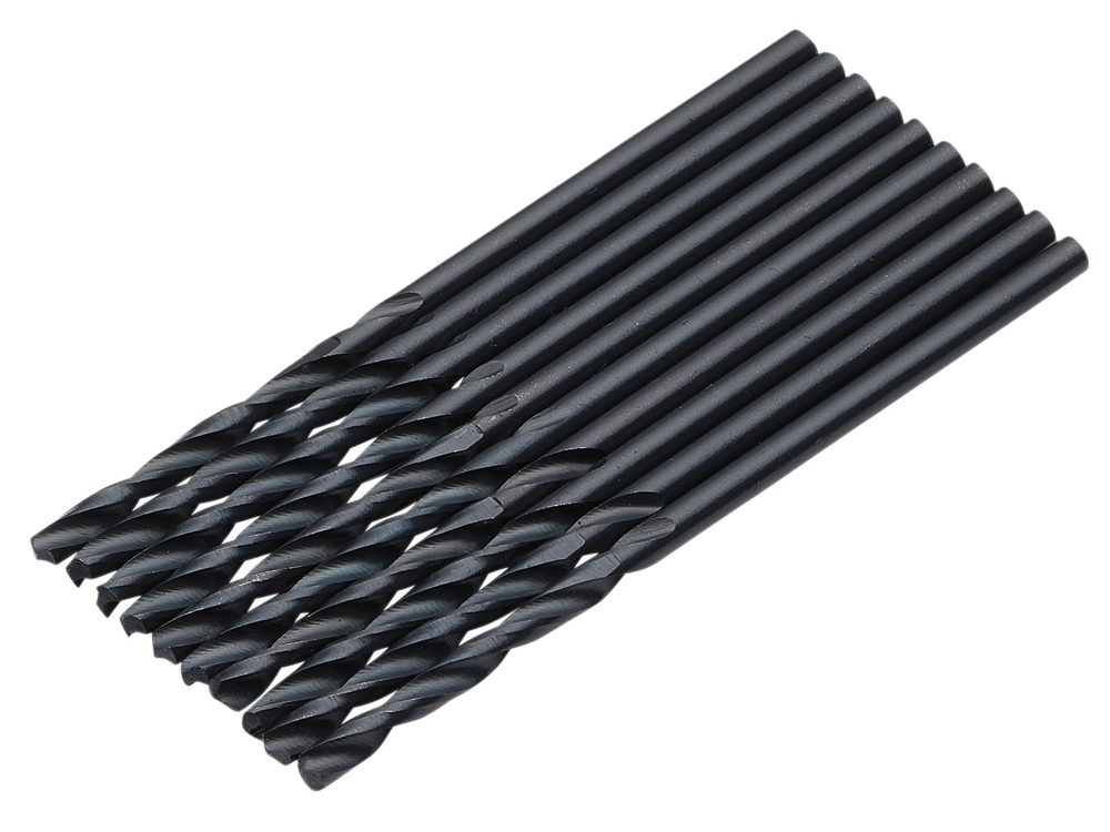 Draper HSS DRILL BIT 2.0MM 10PK 08818 Black HSS Drill Bits