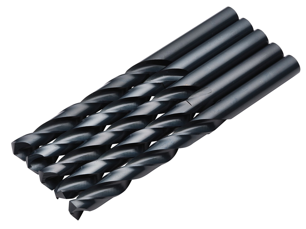 Draper HSS DRILL BIT 10.0MM 5PK 08838 Black HSS Drill Bits