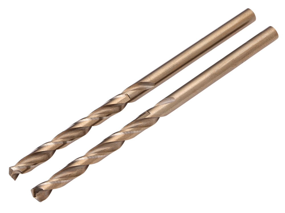 Draper COBALT DRLL BIT 3.2MM X2 08907 HSSE M35 Cobalt Drill Bits