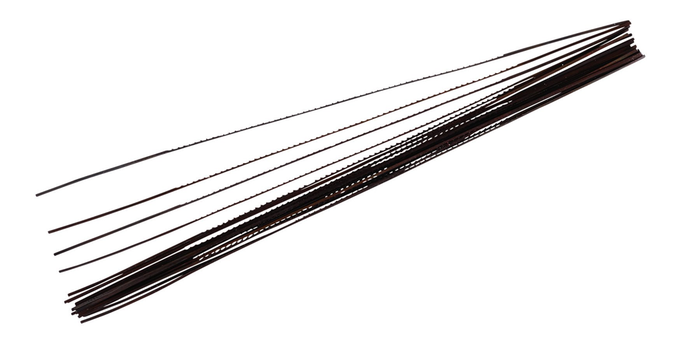 Draper FRET SAW BLADES 12PCE 08918 Fretsaw Blades for Stock No. 18153, 128mm, 18tpi (Pack of 12)