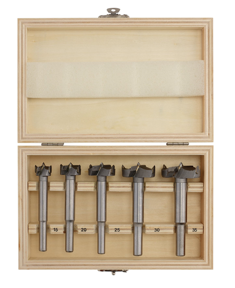 Draper FORSTNER BIT SET - 5PCS 08928 Forstner Drill Bit Set (5 Piece)