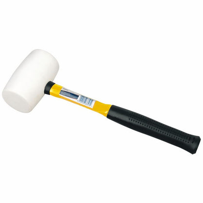 Draper RUBBER MALLET-F/GLASS NON-MARK 09119 Non-Marking Rubber Head Mallet with Fibreglass Shaft, 680g/24oz