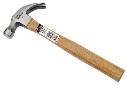 67664 Draper Redline Redline Claw Hammer with Hardwood Shaft, 450g/16oz RL-CHW Hammers and Mallets Professional Trade DIY Workshop Garage Use