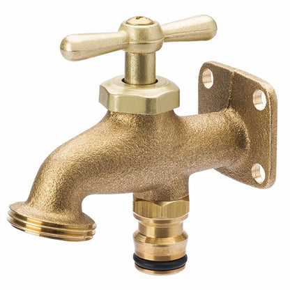 02251 Draper Brass Take Anywhere Tap TABT Hose Hose Connectors Professional Trade DIY Workshop Garage Use