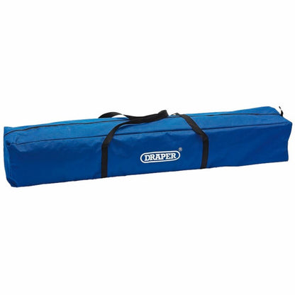 76940 Draper Concertina Gazebo, 3 x 3m, Blue GAZ2 Gazebos Professional Trade DIY Workshop Garage Use