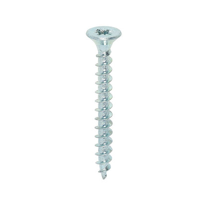 TIMCO Solo Woodscrew PZ2 CSK Zinc 5.0 x 45 Silver Pack 200