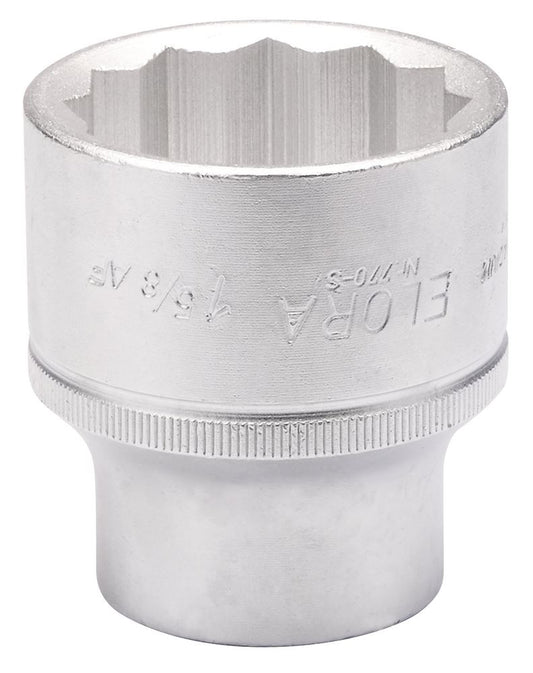 00575 Elora Elora Bi-Hexagon Socket, 1.5/8 3/4 Sq. Dr. 770-SA 1.5/8 3/4 Sockets Professional Trade DIY Workshop Garage Use