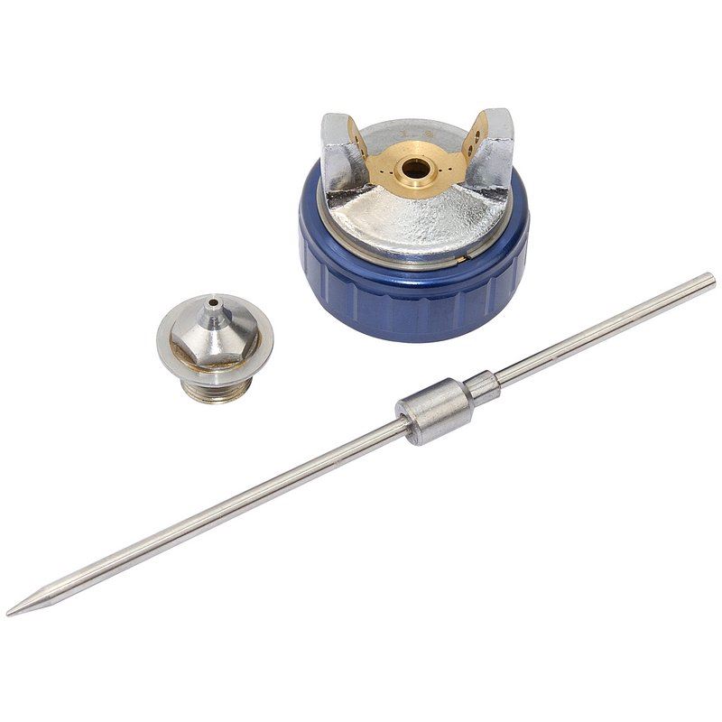 Draper 1.4MM NOZZLE CAP AND NEEDLE 13843 Gravity Feed HVLP Composite Body Air Spray Gun, 600ml
