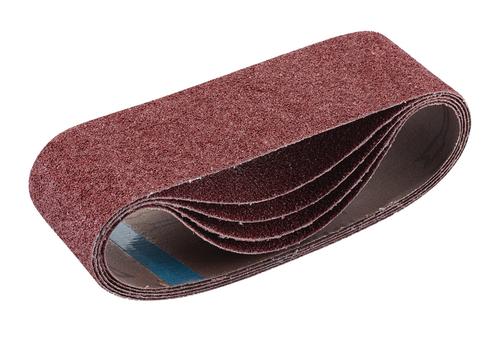 Draper DETAIL SANDING SHEET 40G 9238 09238 Cloth Sanding Belt, 75 x 533mm (Pack of 5)
