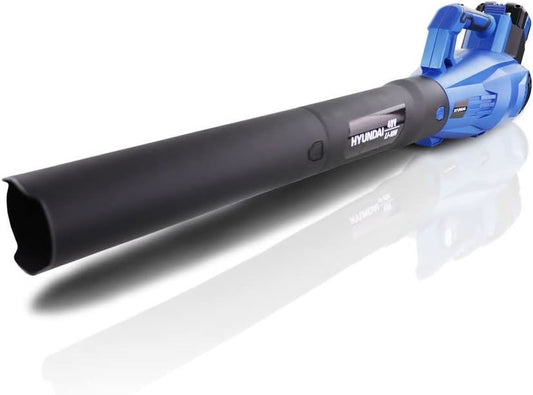 Hyundai HYB40LI Cordless Leaf Blower 40V 2.5Ah 132mph 770m3/h Battery & Charger Li-Ion Garden Vac