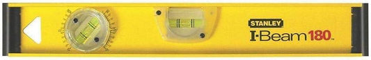 STANLEY 1-42-919 PRO 180 I Beam Spirit Level 40cm 2 Vial Heavy Duty