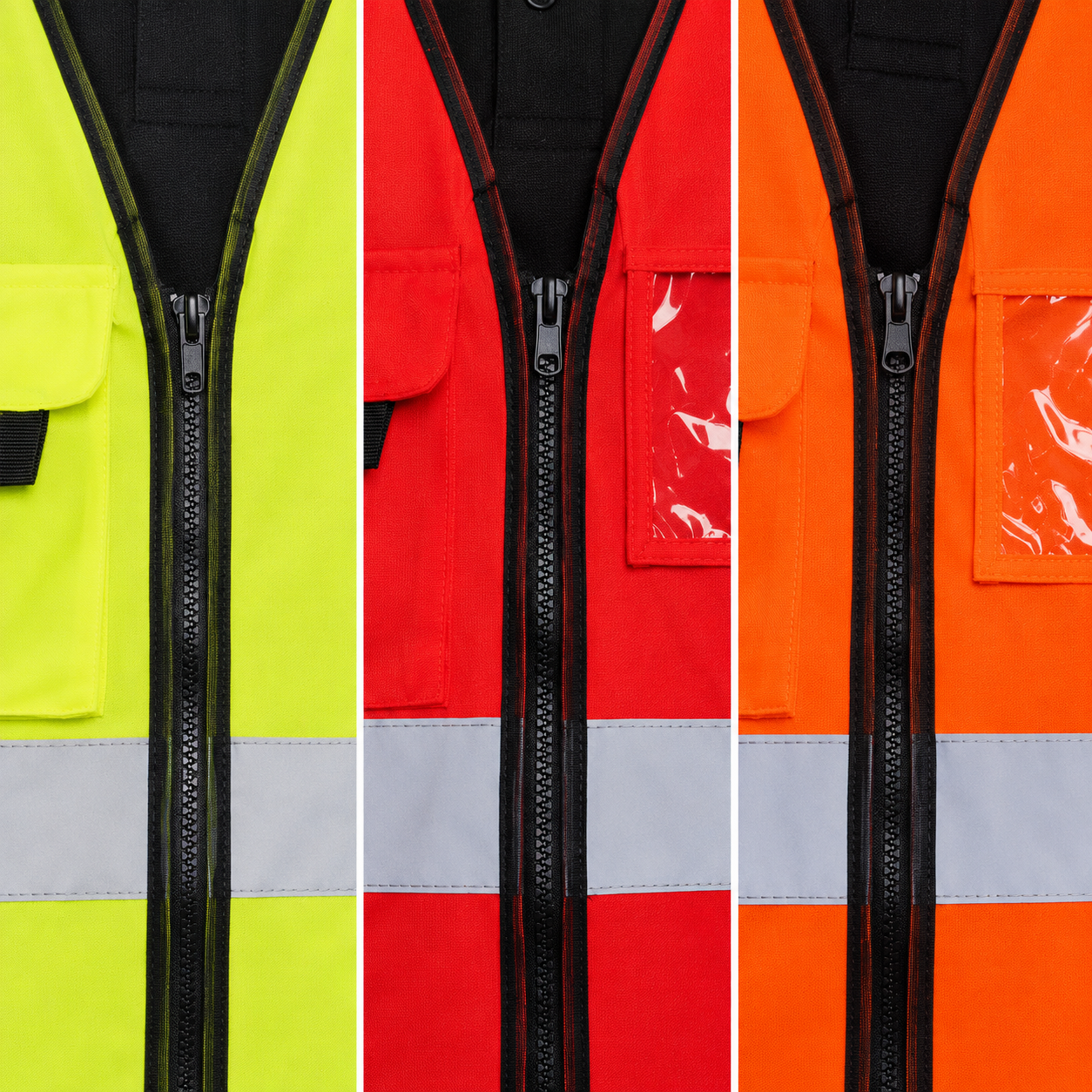 Beeswift WCENGEXEC Executive Hi Vis Vest Multi Pocket Reflective Safety Waistcoat Yellow Orange Red Sizes S-8XL