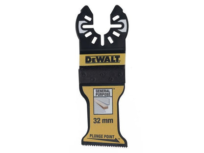 DeWalt Power Tools DT20774 Bi-Metal Plunge Point Multitool Blade 32mm