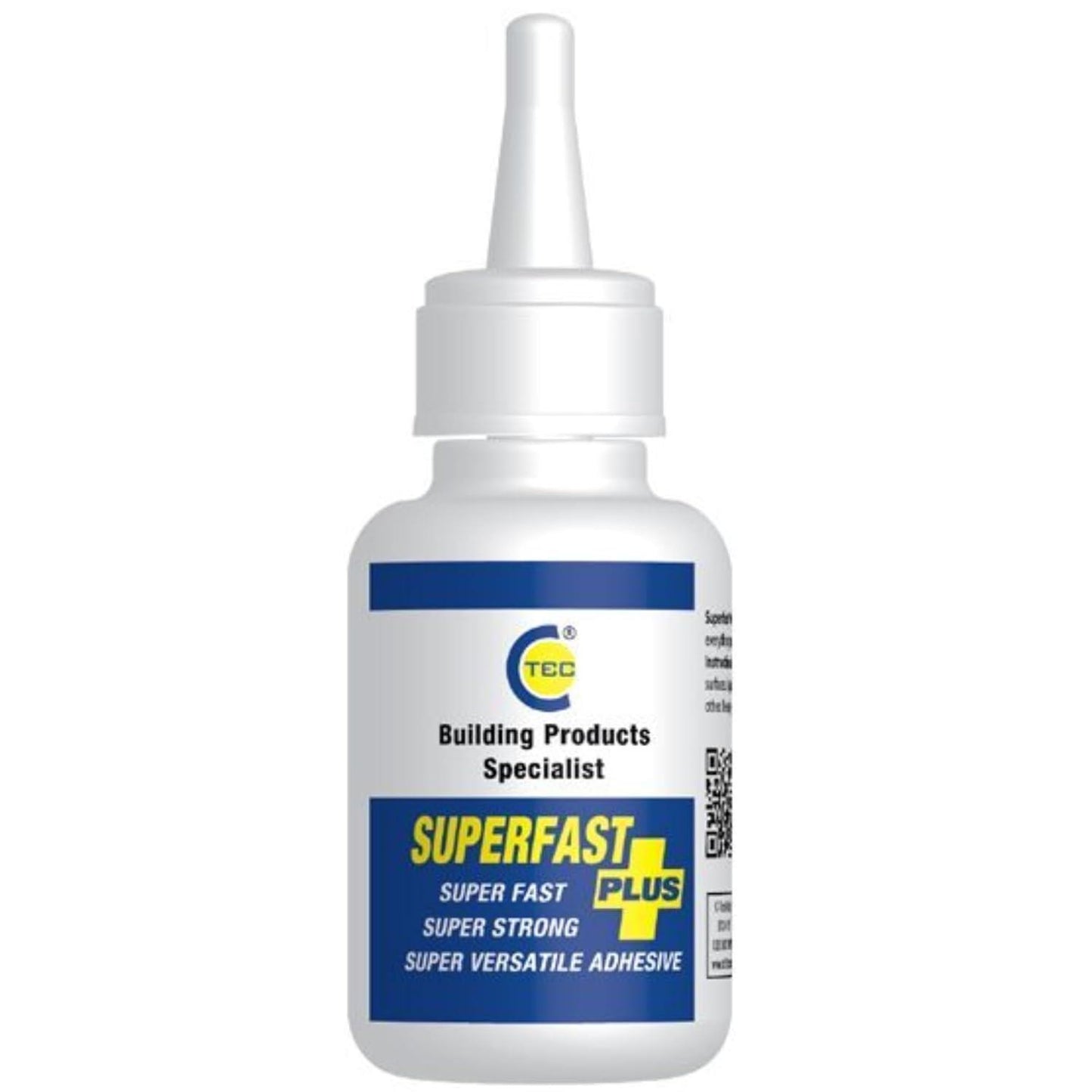 CT1 Super Fast Plus Industrial Superglue 50g Fast Bond Clear Adhesive Glue