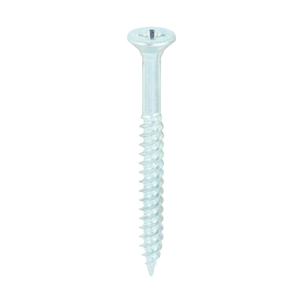 TIMCO Twin Woodscrew PZ2 CSK Zinc 8 x 1 3/4 Silver Pack 200