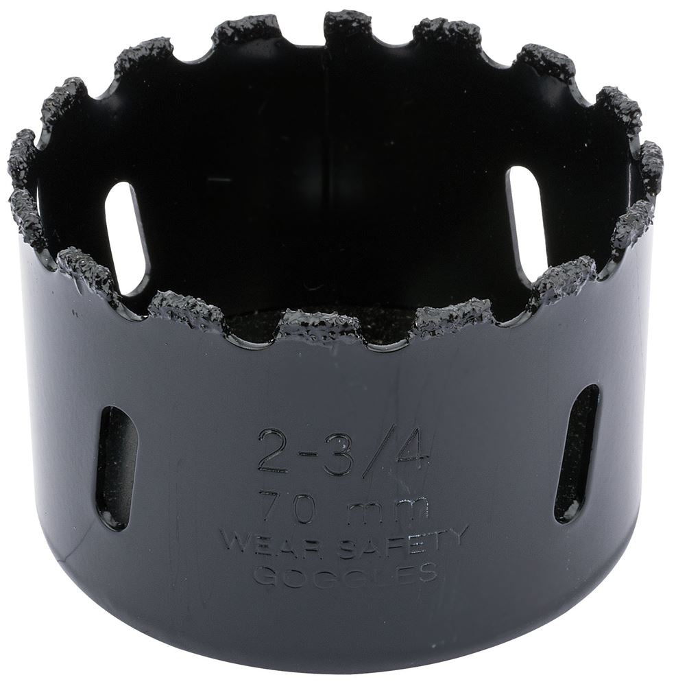 Draper TUNGSTEN CAR.GRITH.SAW 70MM 34952 Tungsten Carbide Grit Hole Saws