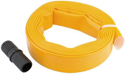 53204 Draper Layflat Hose with Adaptor, 5m x 32mm ASWP4A Pump Petrol Water Pumps Professional Trade DIY Workshop Garage Use