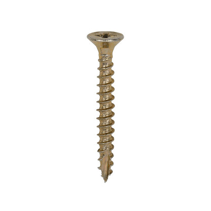TIMCO Classic Screw PZ1 CSK ZYP 3.0 x 25 Gold Pack 200