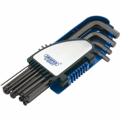 Draper AF HEX KEY SET BALL END 12PC 08381 Imperial Hexagon and Ball End Hexagon Key Set (12 Piece)