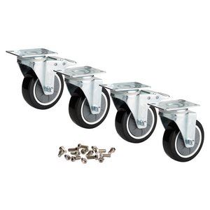 BUNKER  4 Piece Castor Wheel Set
