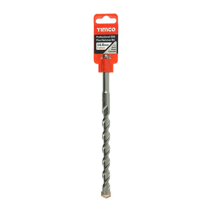 TIMCO Pro SDS Plus Hammer Bits (PGM) 14.0 x 210 Pack 1