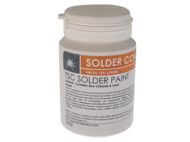 FrysMetals 51930 Fryolux Solder Paint T1333 Sn40/Pb60 125g