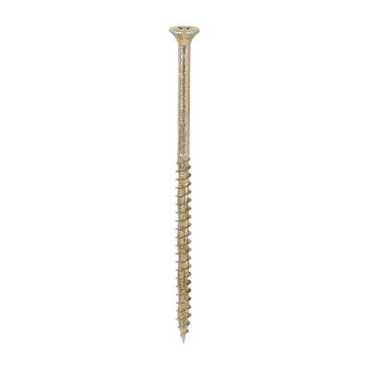 TIMCO Velocity Screw PZ2 CSK ZYP 5.0 x 100 Gold Pack 100