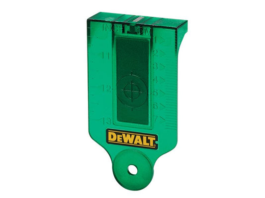 DeWalt DE0730G-XJ DE0730G Green Laser Target Card