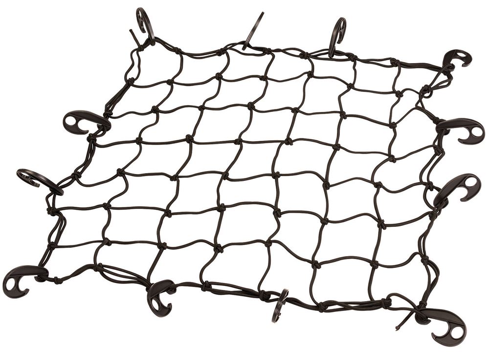 15085 Draper 12 Hook Bungee Cargo Net BCNET/C Elastic Straps Professional Trade DIY Workshop Garage Use