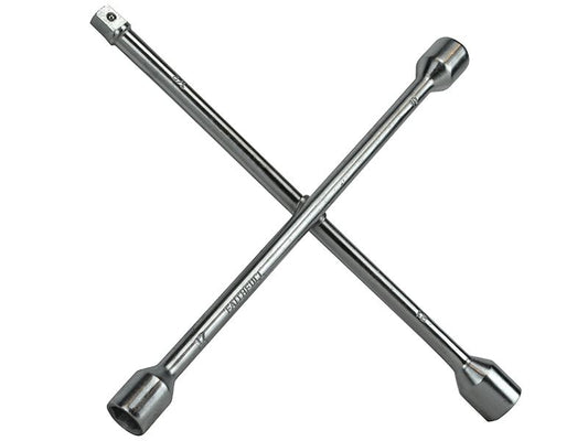 Faithfull FAIAUWB4WC 4-Way Wheel Brace Chrome Plated 14in |