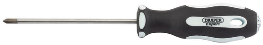 Draper NO.0X75MM CROSS S/DRIVER PKD 34982 Soft Grip Cross Slot Screwdrivers