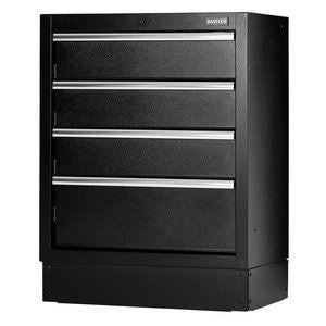 BUNKER  Modular Floor Cabinet, 4 Drawer, 680mm