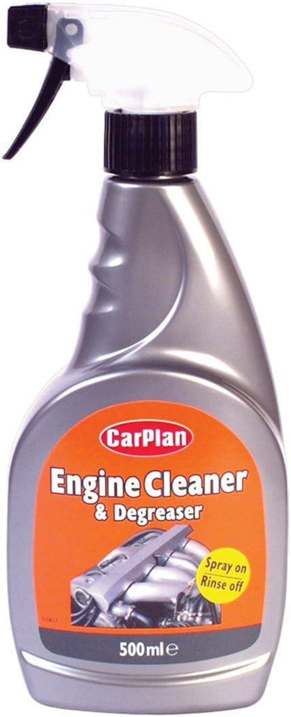 CarPlan Engine Cleaner & Degreaser Spray 500ml Automotive Grease Oil Remover
