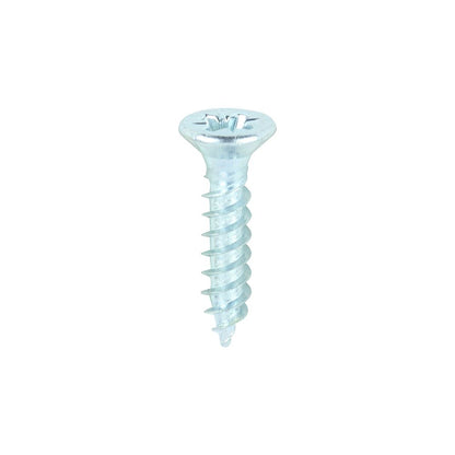 TIMCO Twin Woodscrew PZ2 CSK Zinc 8 x 3/4 Silver Pack 200